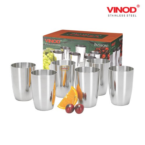 VINOD PASSION GLASS-Six glasses in one box